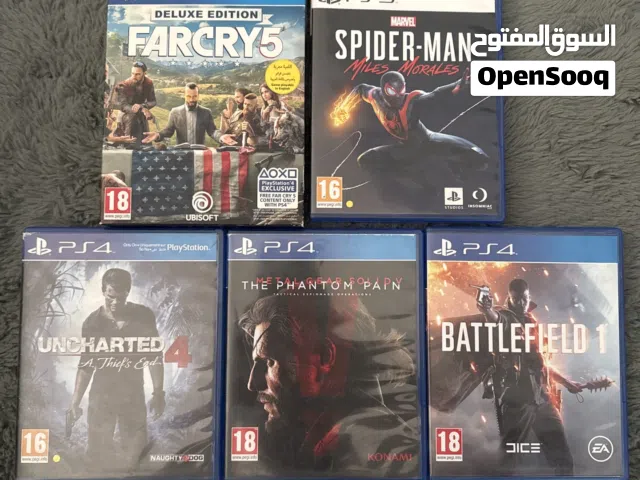اشرطة Ps4 و PS5 للبيع