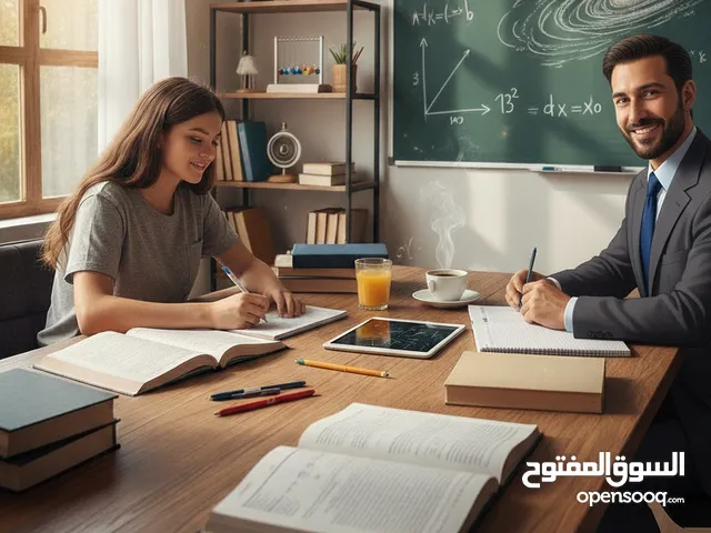 دروس خصوصيه في مادتي الرياضيات الفيزياء والكيمياء