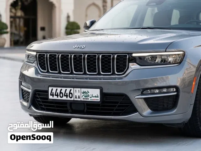 للبيع رقم مركبة مميز جداً شبه مغلق (44646) مع احرف متشابة AA