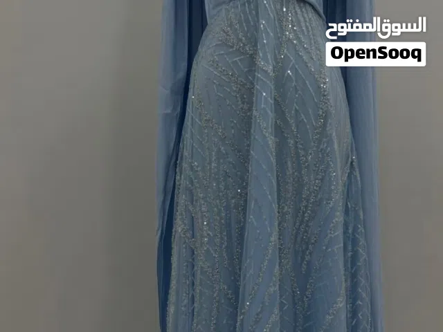 فستان زفاف سهره لون ازرق