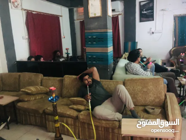 كوفي او مقهى للايجار (مع بيع الغراض) في دور الضباط قرب مركز شرطة الجمهورية