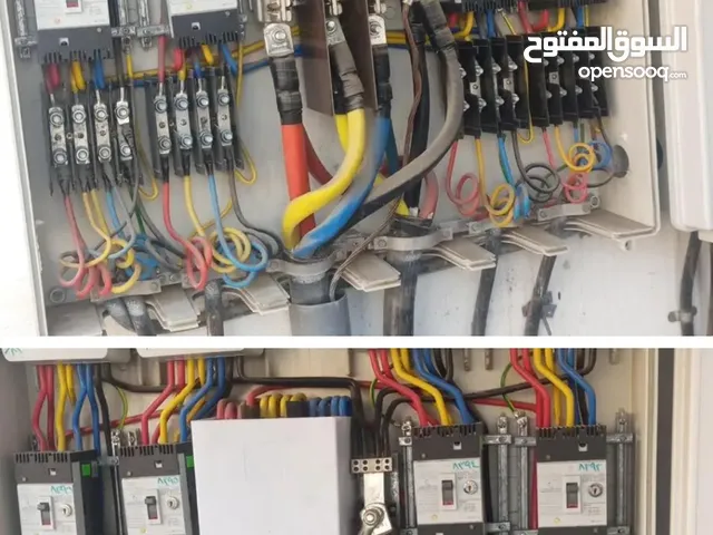 فني كهربائي نقل، فك، وتركيب جميع أنواع المصانع وخطوط الإنتاج صيانة كهربائية وميكانيكية