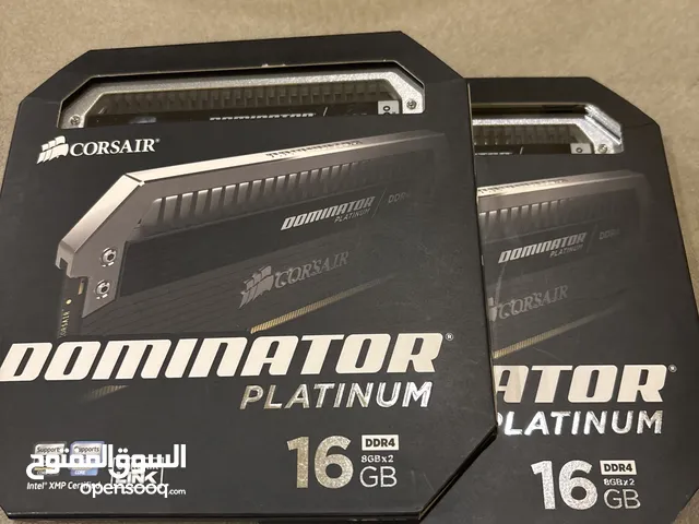 Corsiar Dominator Platinum DDR4 ram 32gb