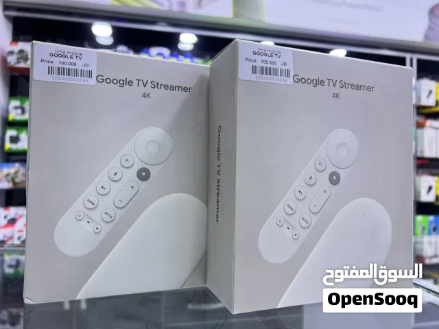 Google TV Streamer 4K with Voice Remote جوجل تي ڤي ستريمر الجديد كليا متوفر الان كمية محدودة جدااااا