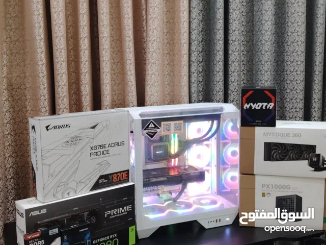 R9 9950X3D RTX 5080 ASUS RAM 32GB 6000 CL30 DDR5 X870E AORUS PRO ICE DDR5