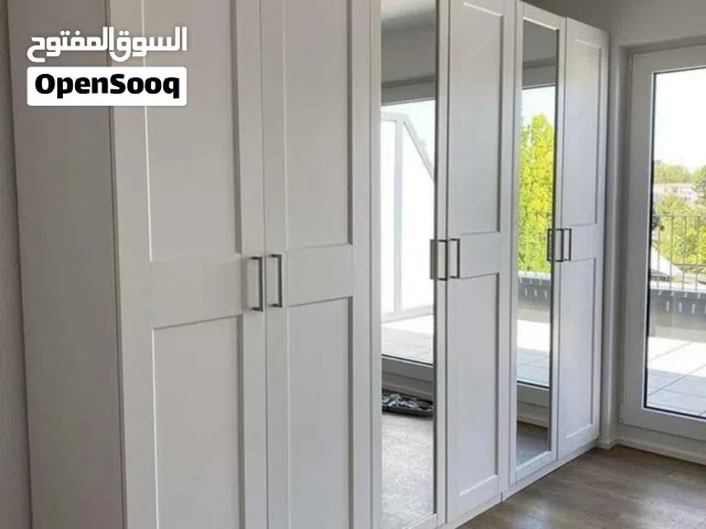 خزائن ملابس خشب لامنيت 18م الون حسب الطلب كفاله 5سنوات خزائن ملابس طابق واحد او طبقين الوان والمقاسا