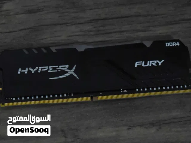 8GB DDR4 2666MHz HYPERX FURY RAM