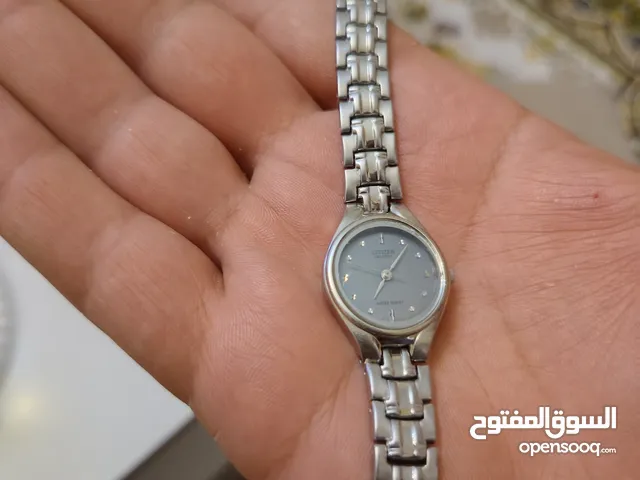 ساعة citizen ياباني اصلي نسائية بالصحة الوكالة