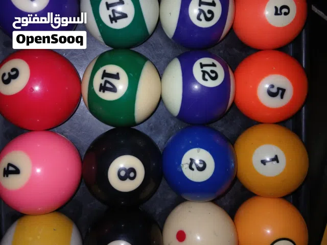 مستلزمات و اغراض بلياردو جديد و مستعمل