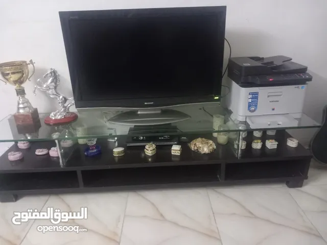 طاوله تلفاز سيكوريت اسود طول مترين