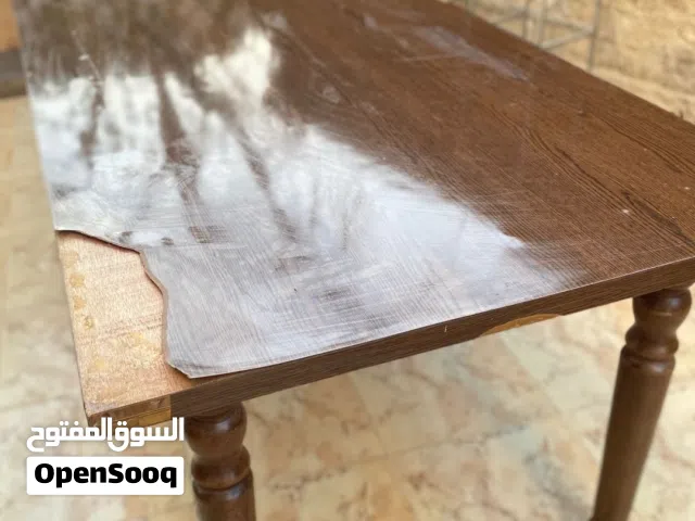 طاولة سفرة خشب ثقيلة تفصيل للبيع