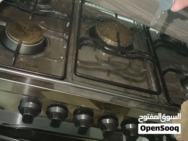 غاز ايطالي 90سم  خمس عيون وفرن مع جرة غاز للبيع