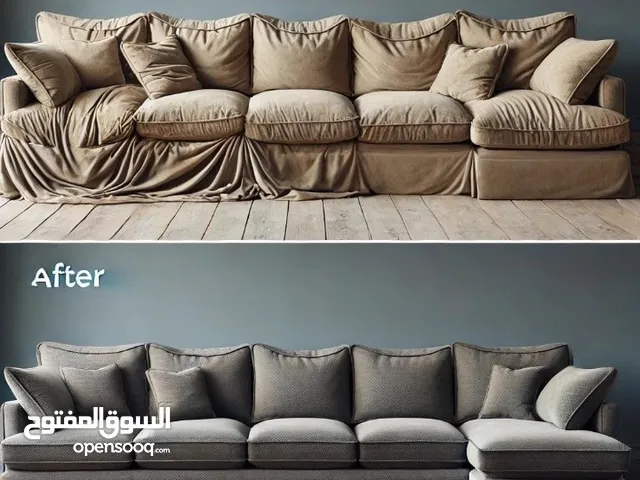 We repair sofas, chairs, beds and boat seat covers and recliner sofa upholstery availabl