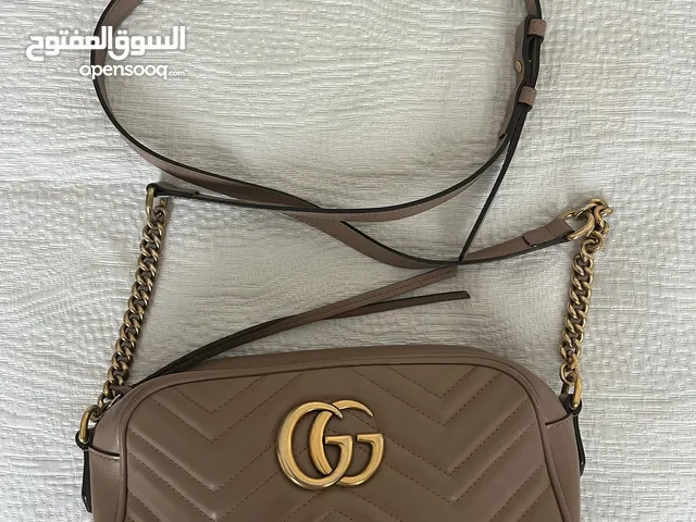 Gucci Marmont camera bag, nude color