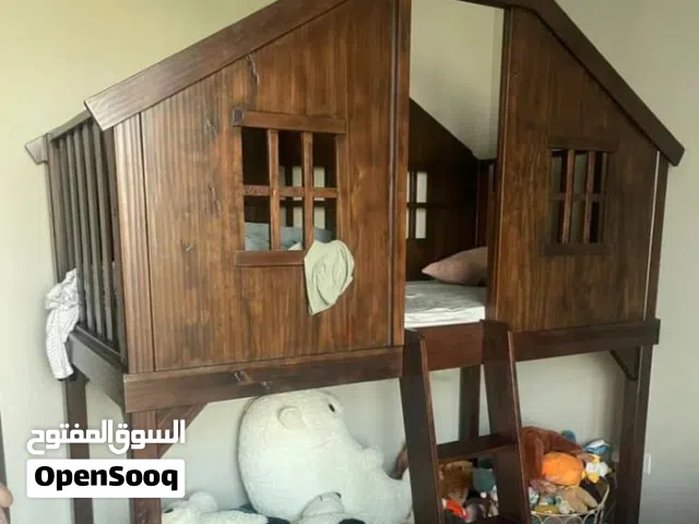 bunk bed pure wooden for kids for sale