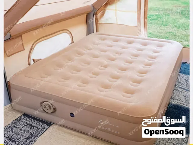 فراش التخييم والرحلات قابلة للنفخ والطي