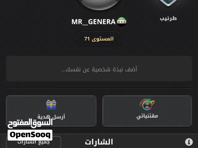 Accounts - Others Accounts and Characters for Sale in Mafraq