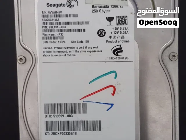 hard disk (HDD) for pc computer or external hard disk for ( laptop) قرص صلب مستعمل ل pc او قرص خارجي