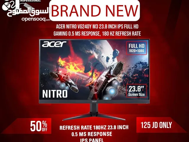24.1" Acer monitors for sale  in Amman