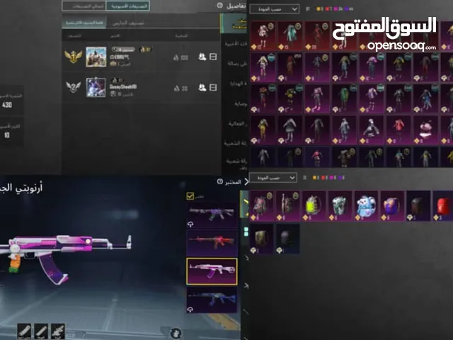 Pubg Accounts and Characters for Sale in Tartous