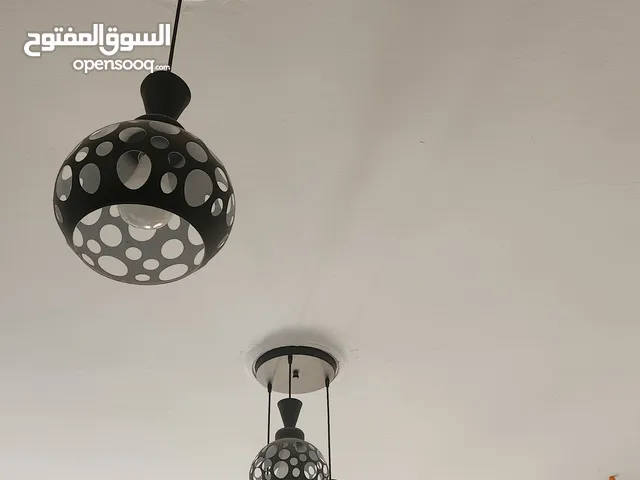 عدد ثلاث نجف + 2 نجفه ابيض من ايكيا