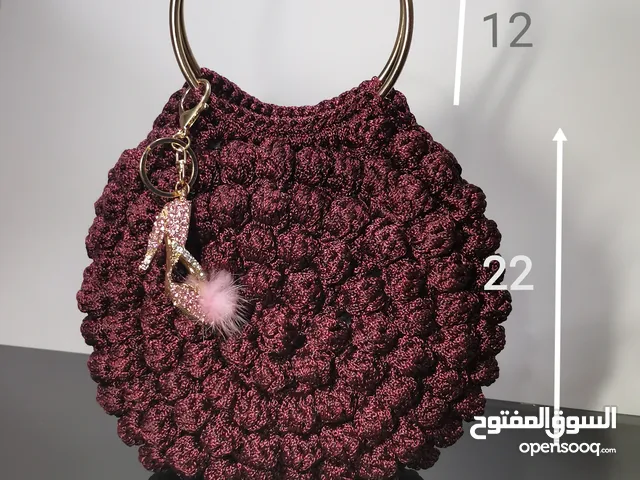 شنطة كروشيه صنع يدوي