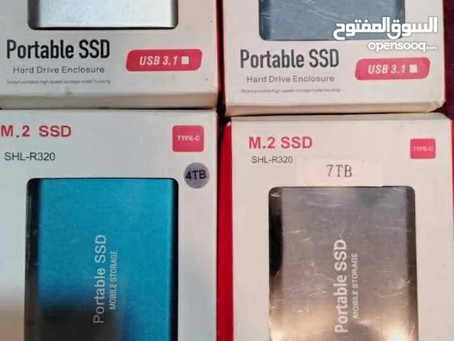 هردات خارجيه m.2 ssd للبيع ال 7 ب 50 و 8 ب 60