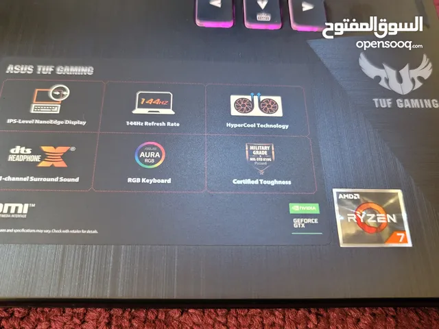 لابتوب ASUS Gaming نضيييف كرت وارد بسعر عريطي فقط ب 490$