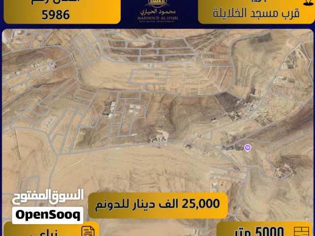 Farm Land for Sale in Zarqa Graiba