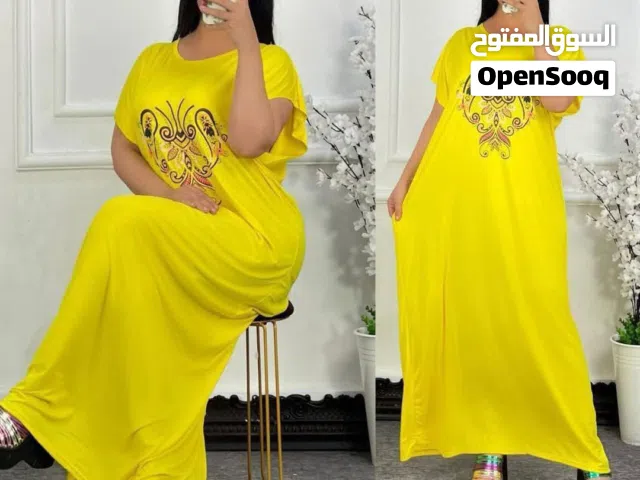 دشداشة طويلة خامة فانيلا