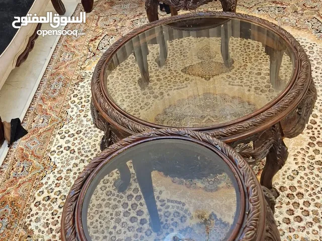 طقم طاولات خشب زان للبيع المستعجل جدآ