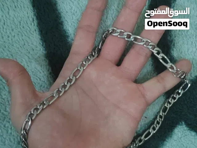 طوق فضة جديد
