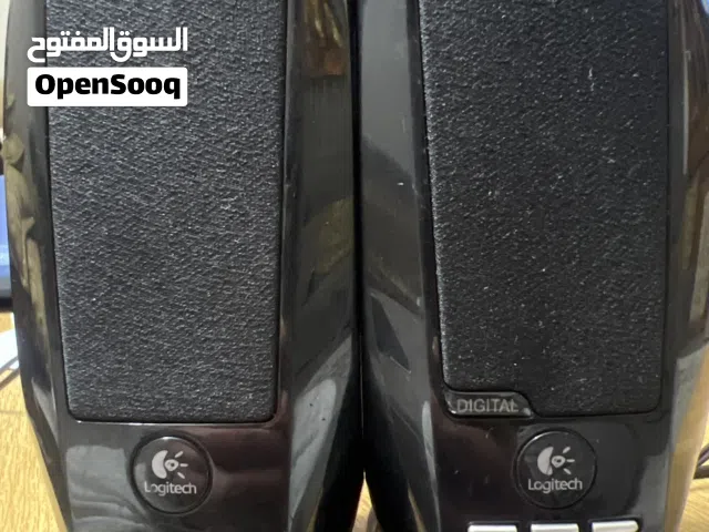 سماعات Logitech أصلية صوت قوي جداً للكمبيوتر واللابتوب