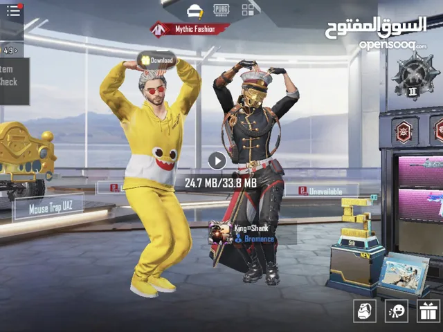 pubg Account m4 glacier حساب ببجي امفور ثلجي
