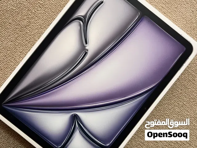 iPad Air7 (M3)  شبه جديد  ضمان + قلم + كفرين