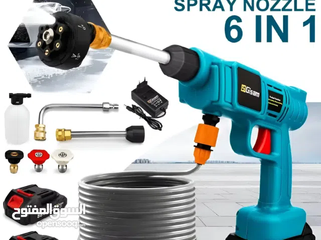 مسدس رش وتنظيف لاسلكي فاخر – قوة، أناقة، وراحة في جهاز واحد مسدس رش وتنظيف لاسلكي فاخر – قوة، أناقة،