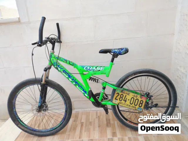 بسكليت غيرات جنط 26 + جنزير و قفل للبيع
