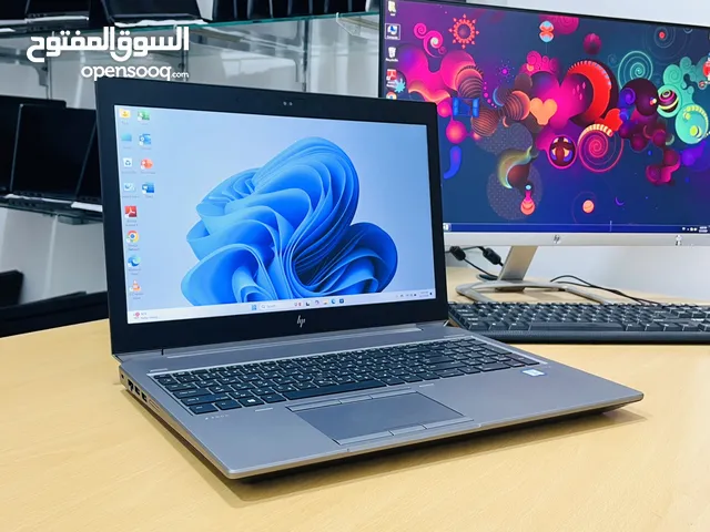 HP zbook studio 15 Core i7 8th Gen Ram 32GB SSD 512GB 4GB Nividia Graphic