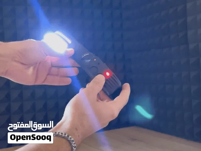 كشاف الرأس الذكي W689-3 بلمسة إيدك يشتغل بضوء قوي  إضاءة أمامية + جانبية