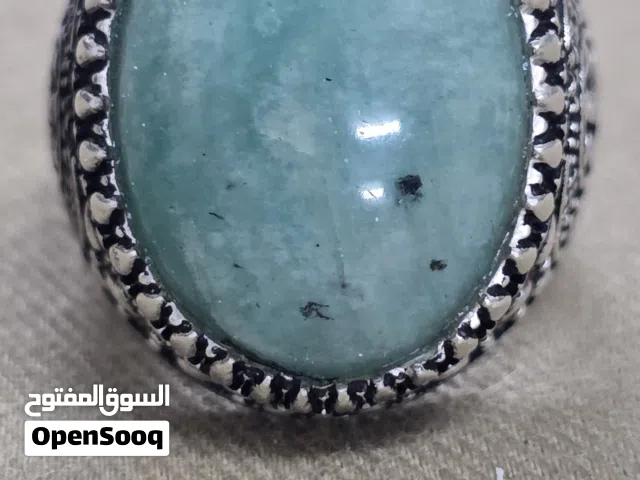 خاتم امازونايت برازيلي