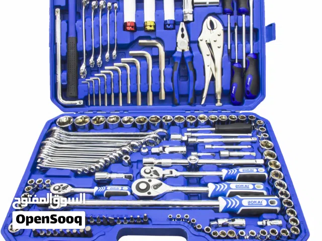 Bonai 142-Piece Socket Wrench Tool Set, 1/4-3/8-1/2 Inch Drive Metric Ratchet Kit, Chrome Vanadium S