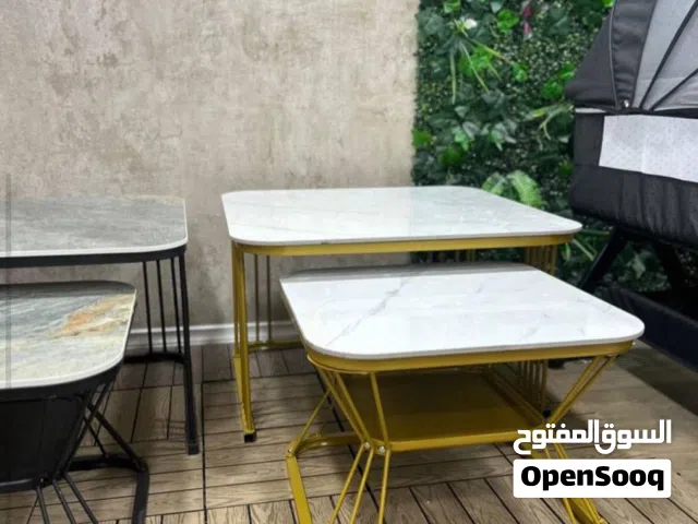 فخامة بتخطف الأنظار من أول نظرة!    طاولات وسط متداخلة بتصميم رخامي فاخر ولمسات ذهبية ملكية