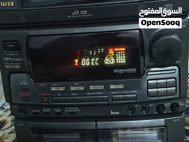 سستم بوكس نوع ايوا صناعه انكليزي شغال كامل قرص سي دي راديو ومسجل قلاب واواكس