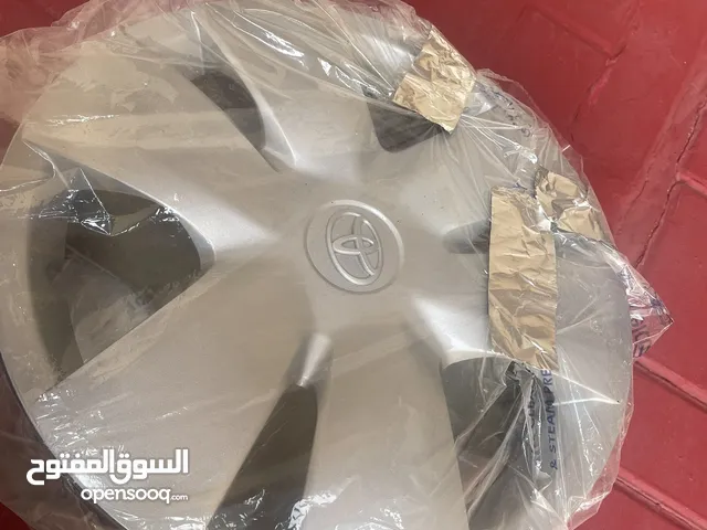Toyota wheels cover (original) 14 inch Each wheel cover for 60 aed