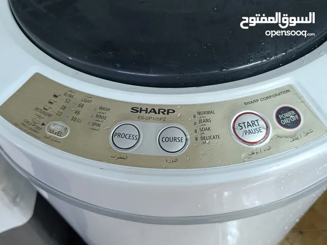 غسالة شارب شبه جديد wash machine good condition