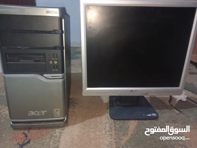 موجود جهاز كمبيوتر مكتبي مع شاشه و بلاي ستيشن 3 مهكره مع ايتين وجهاز كمبيوتر مع شاشه توصيل مجاني