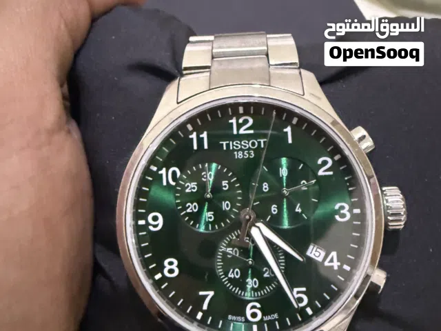 Tissot Chrono XL Classic Green Dial Stainless Steel - Full Set Excellent Condition