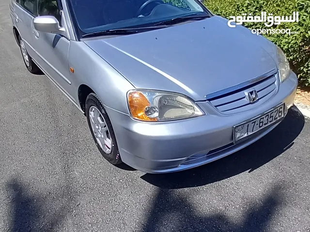 هوندا سيفيك 2001 جير اوتوماتيك فحص كامل 7جييد 1700سي سي بحالة ممتازة من المالك بسعر 4800