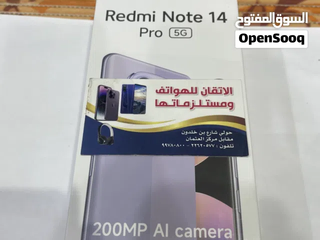 Xiaomi Redmi Note 14 Pro 5G 256 GB in Hawally