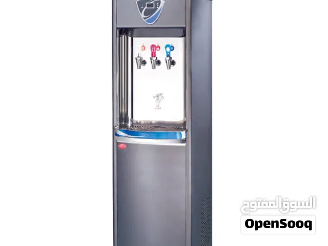 RO water cooler with stainless steel body — more advanced than a normal dispenser.